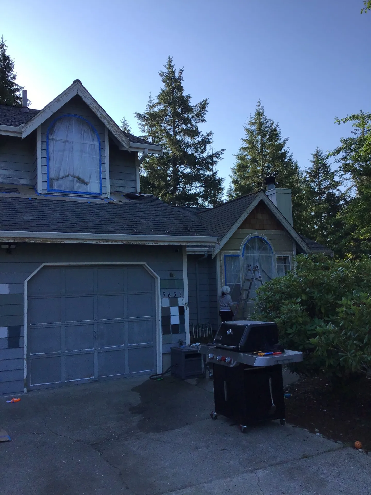 exterior house before